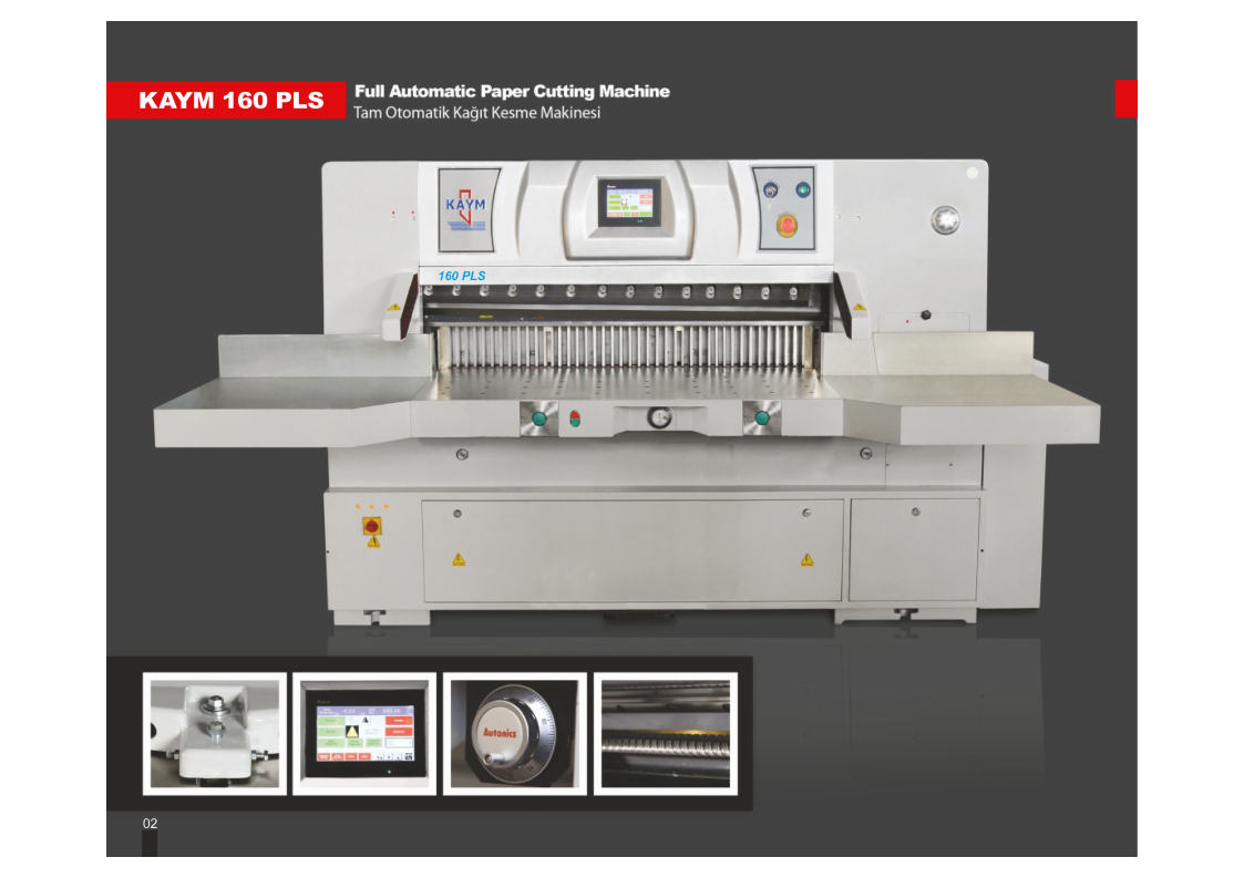 KAYM 160 Pls Paper Cutting Machine