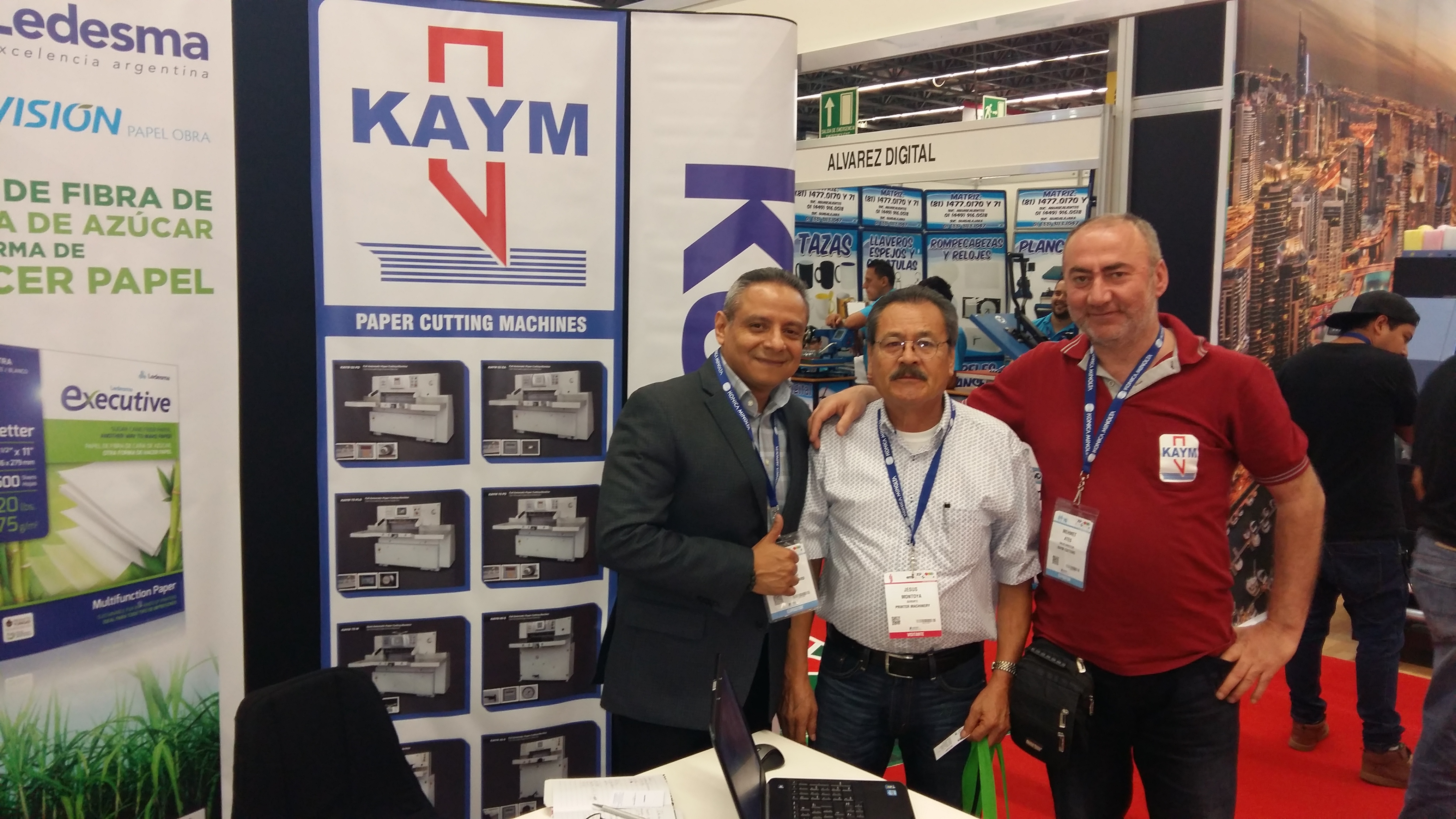 KAYM EXPO GRAFICA 2017 MEKSİKA FUARINDA